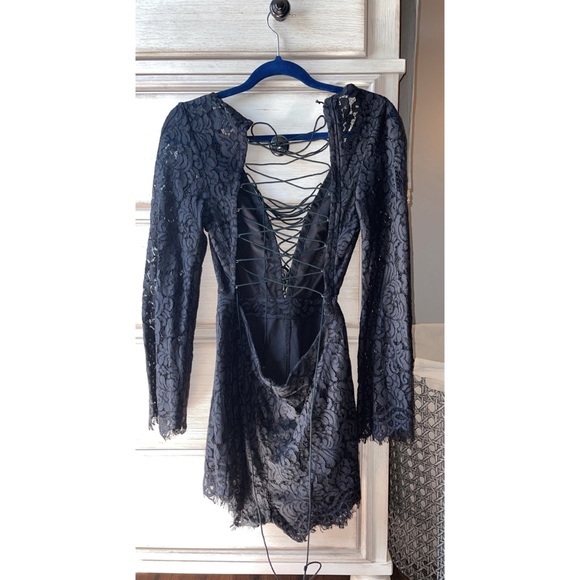 Black Lace romper - Picture 2 of 2